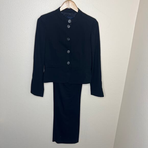 Burberry London Black Wool Suit Jacket 8. Slacks 4 - Picture 1 of 16